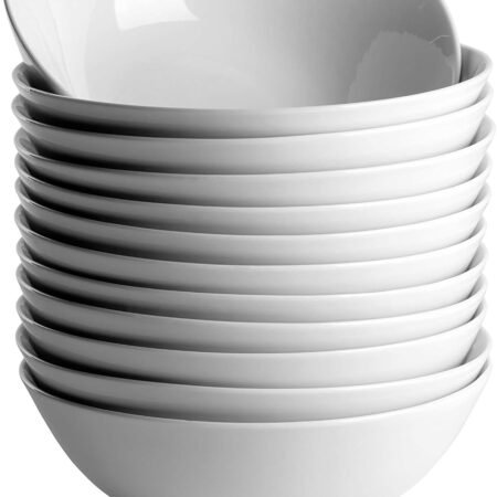 White 7-Inch Catering Cereal Bowl Set of 12