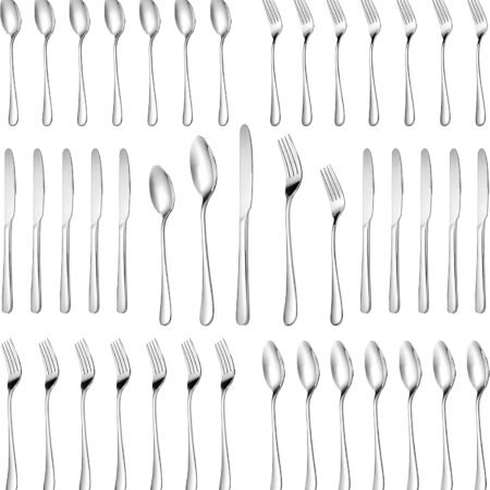 30-Piece Premium Stainless Steel Flatware Set